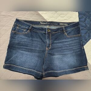 Natural Reflections Women's Blue Denim Shorts